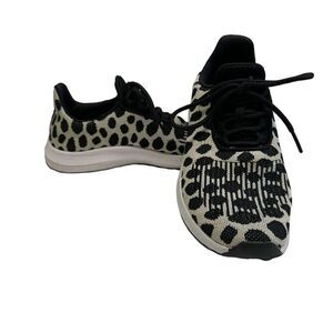 Animal‎ Print Knit Running Shoes Sneakers Lace Up Lightweight